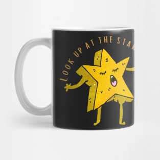 Vintage Look Up At The Stars Mug